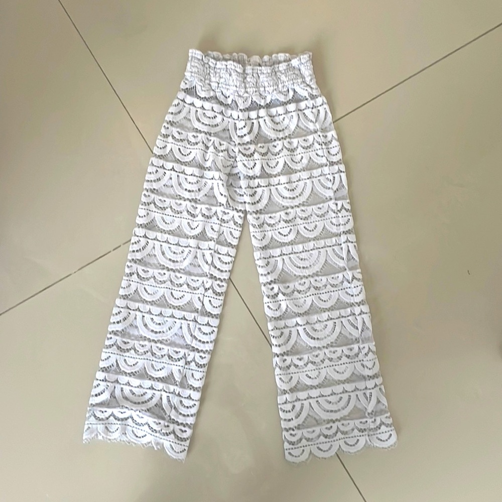 PILYQ Swim Cover Pants Girl Age 8-10